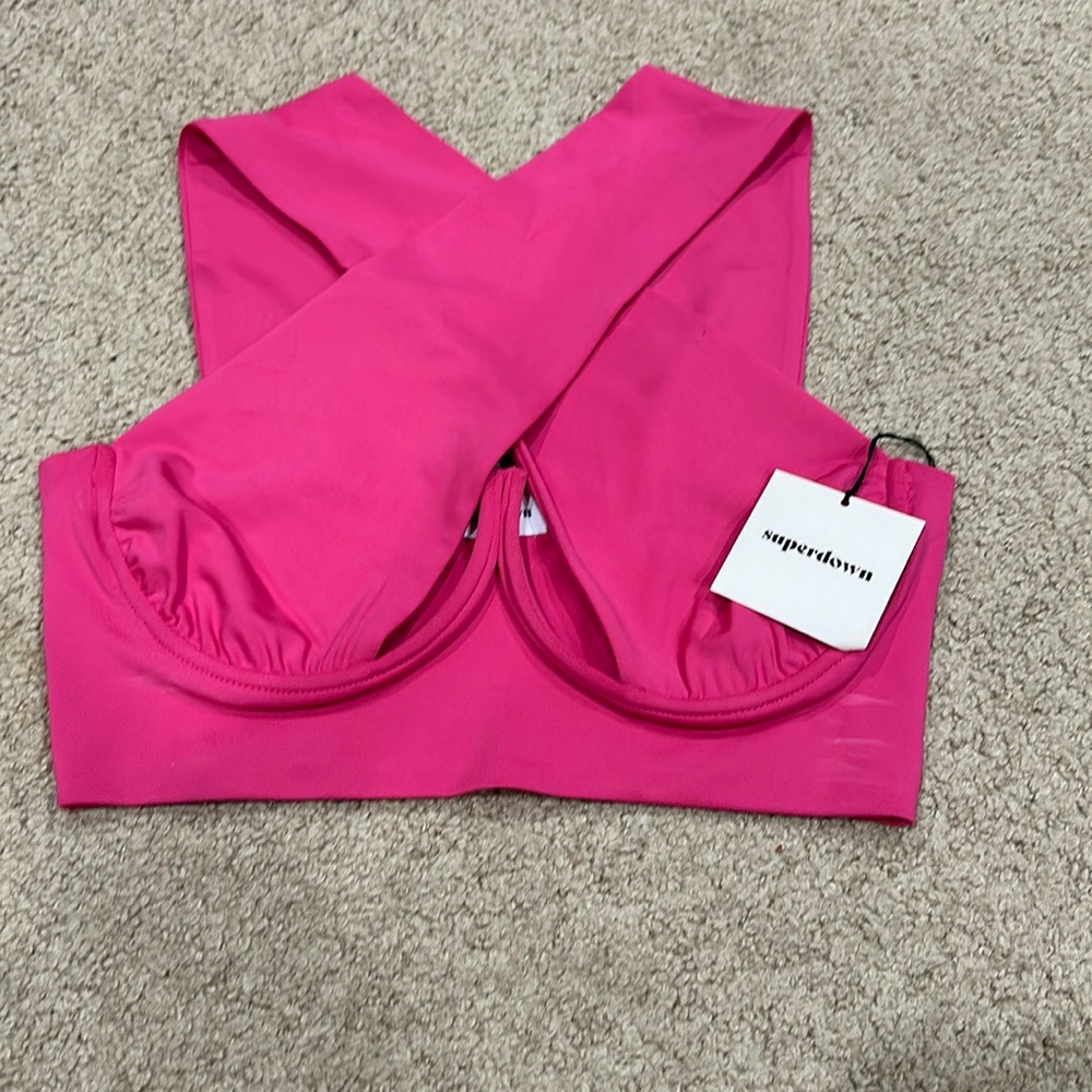 Pink Crop top